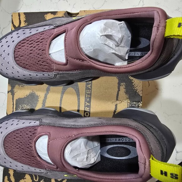 OAKLEY FACTORY TEAM FLESH X BRAIN DEAD Rose Mens Size 10 Sandal Mule Clog NEW - Picture 6 of 13